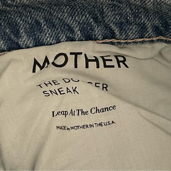 MOTHER Superior The Dodger Sneak Jeans Size 27 NWT - Picture 4 of 6